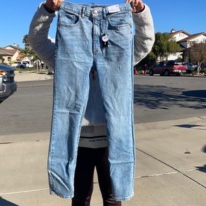 Slim ankle super high rise jeans Express